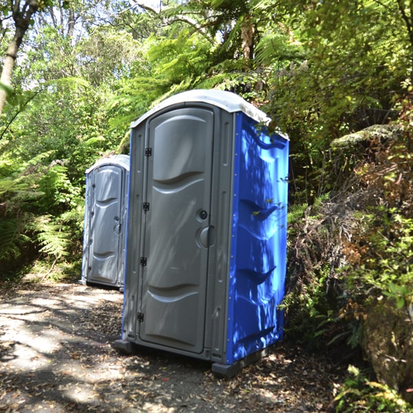 can i customize my rental order for construction porta potties